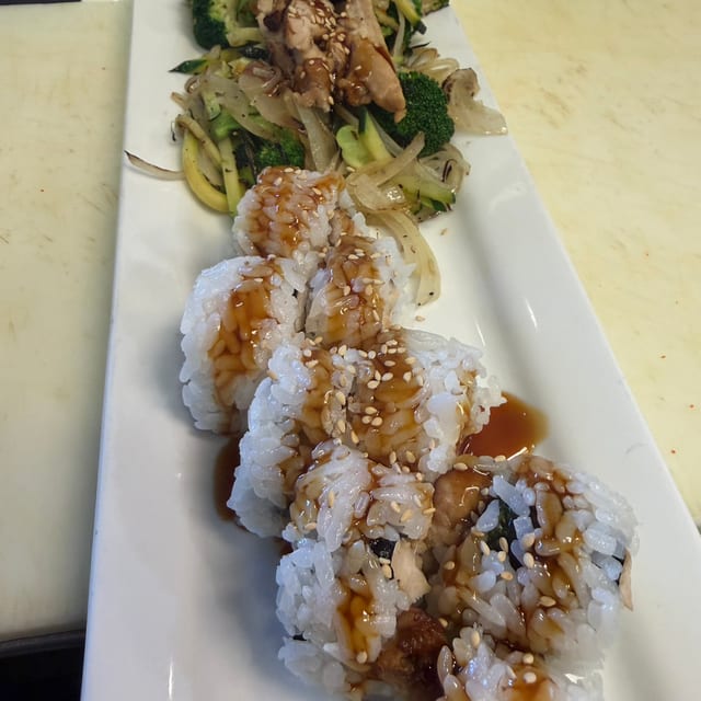 Chicken Teriyaki Roll.