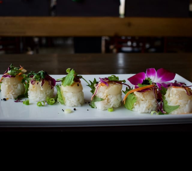 Seared Scallops.