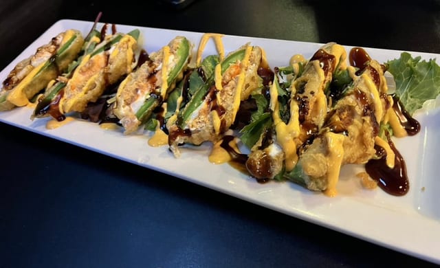 Omakase's Heart Attack Tempura.