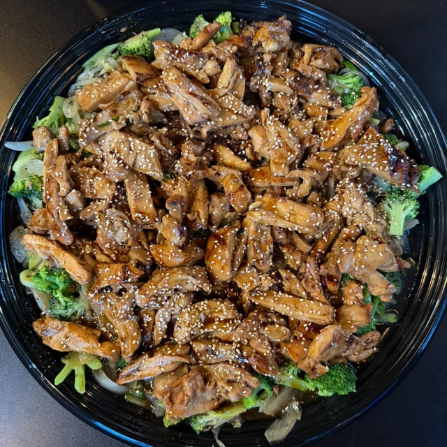 Chicken Teriyaki Tray.