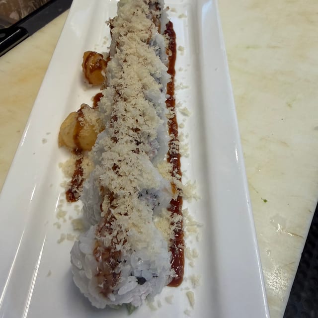 Crunch Scallop Roll.