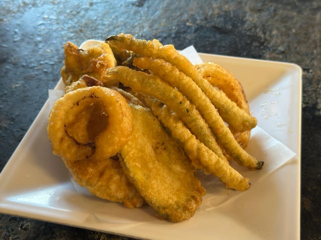Vegetable Tempura.